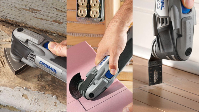 Dremel Multi-Max 4 Amp Variable Speed Corded Oscillating Multi-Tool Kit with 28 Accessories | $45 | Home Depot
